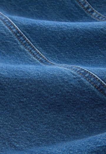 Джинсовый комбинезон