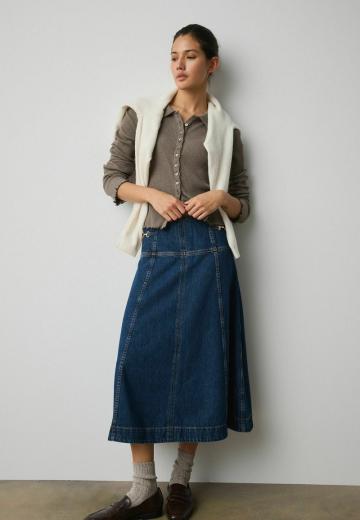 Джинсовая юбка