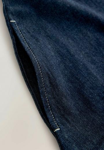 Джинсовое платье