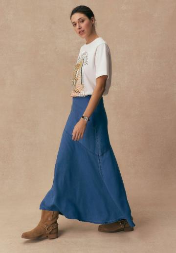 Джинсовая юбка