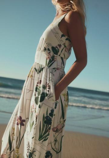 Пляжное платье