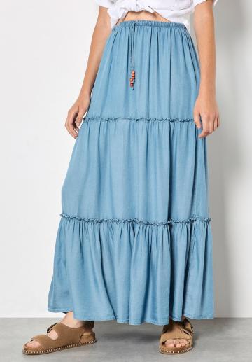 Джинсовая юбка