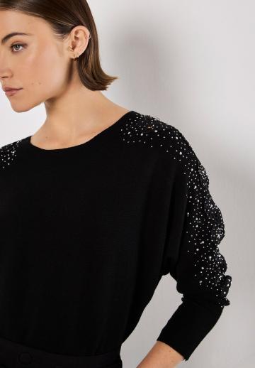 Длинный пуловер