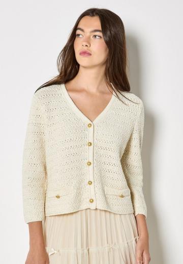 Вязаная кофта