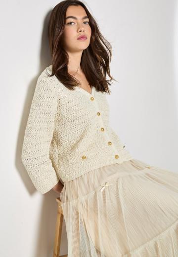 Вязаная кофта