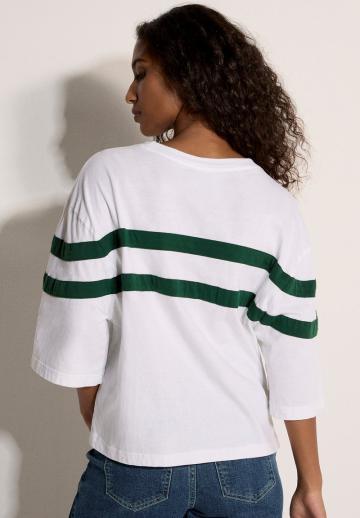 Майка с рукавом три четверти