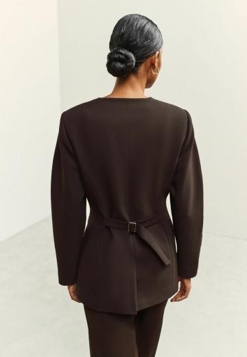 Короткое пальто