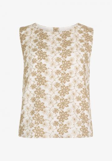 Блузка без рукавов