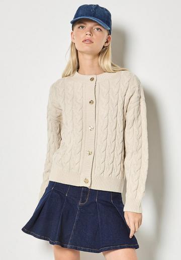 Вязаная кофта