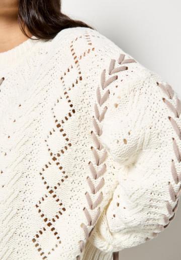 Длинный пуловер