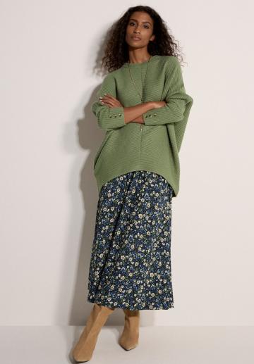 Длинный пуловер