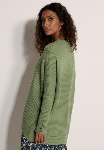 Длинный пуловер