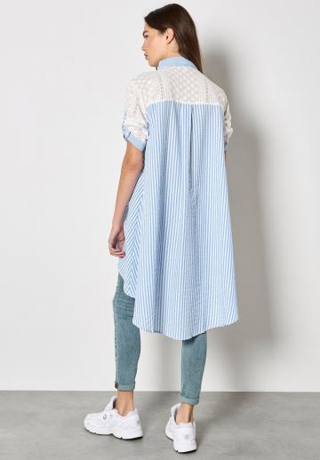 Длинная блузка