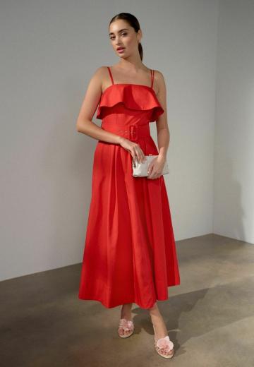 Платье без бретелек