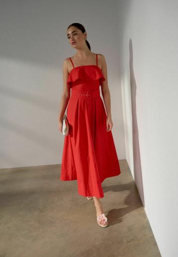 Платье без бретелек