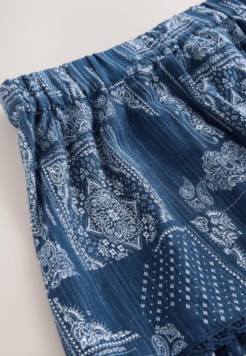 Юбка с воланами