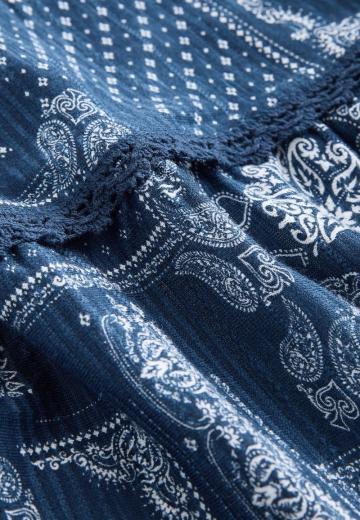 Юбка с воланами