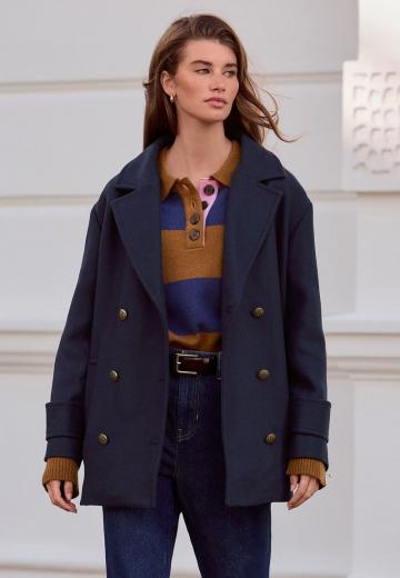 Шерстяное пальто