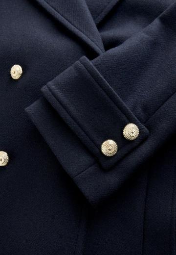 Шерстяное пальто