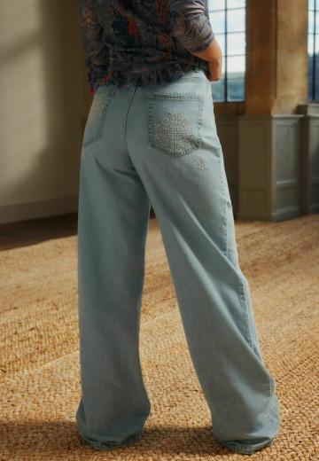 Клешеные джинсы