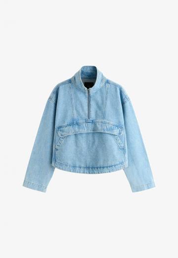 Джинсовая жилетка