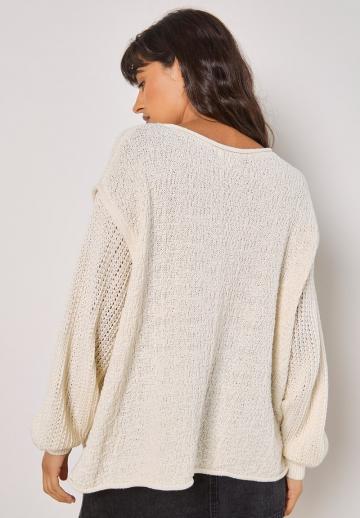 Длинный пуловер