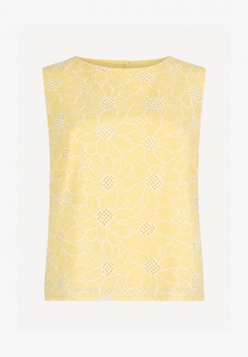 Блузка без рукавов