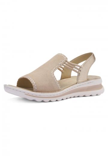 Босоножки на танкетке