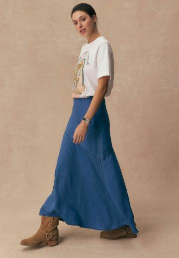 Джинсовая юбка