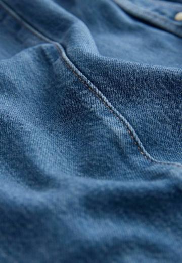 Джинсовое платье