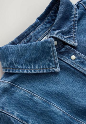 Джинсовое платье