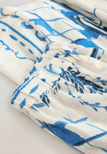 Юбка с воланами