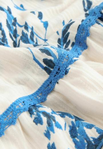 Юбка с воланами