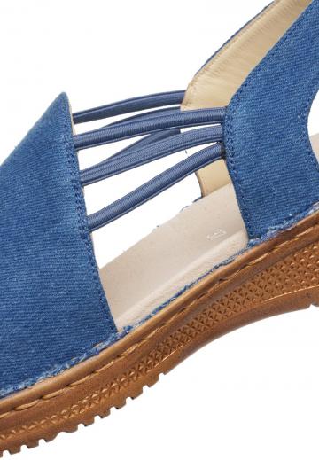 Босоножки на танкетке