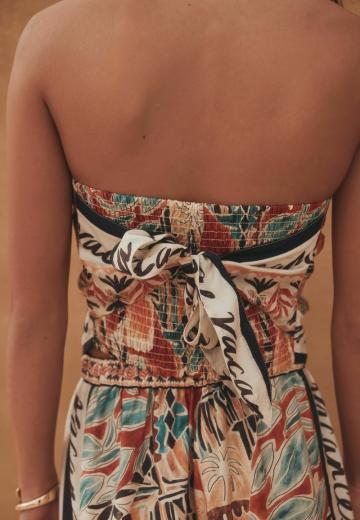 Топ без бретелек