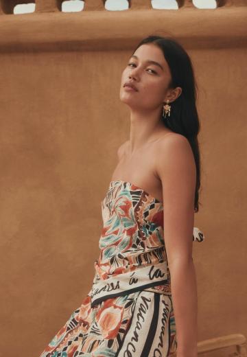 Топ без бретелек