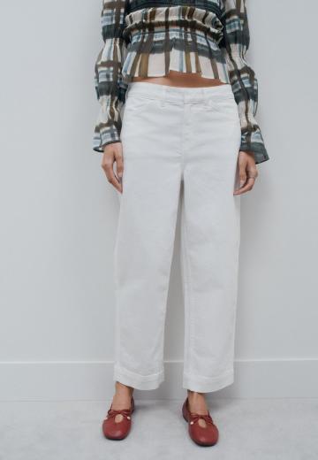 Прямые джинсы