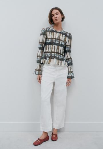 Прямые джинсы