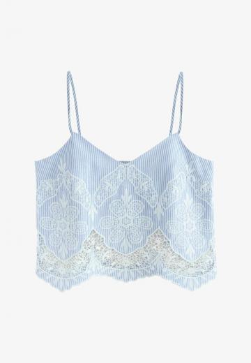 Топ на бретельках