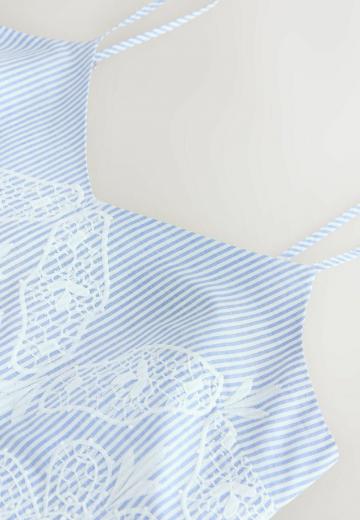 Топ на бретельках