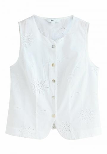 Джинсовая жилетка