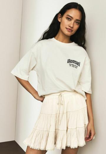 Юбка с воланами