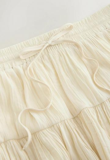 Юбка с воланами