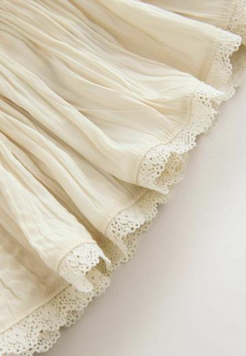 Юбка с воланами