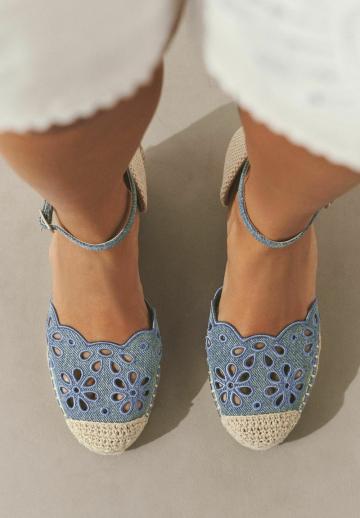 Туфли на танкетке