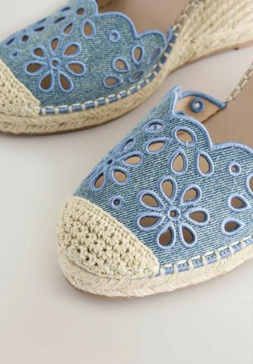 Туфли на танкетке