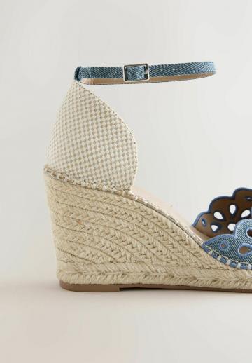 Туфли на танкетке