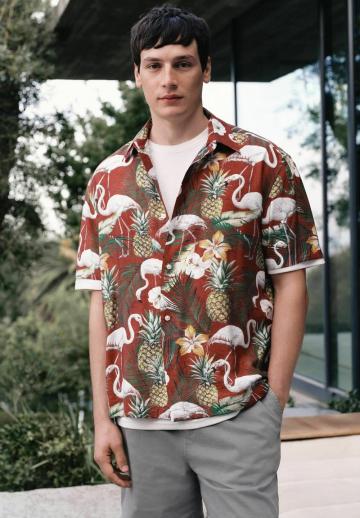 Рубашка с коротким рукавом