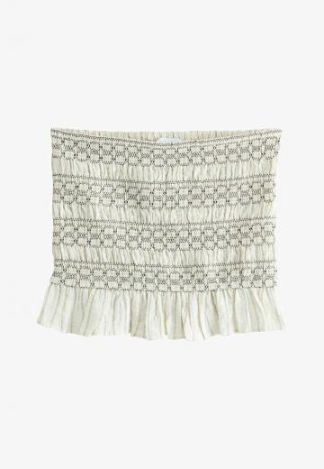 Топ без бретелек