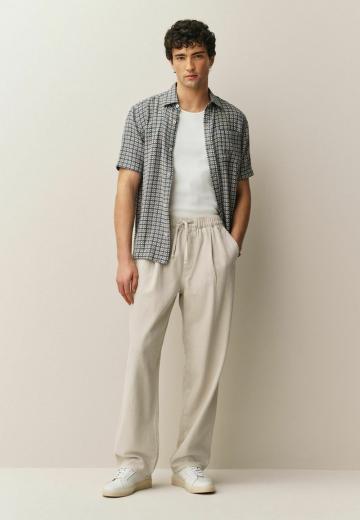 Льняные брюки